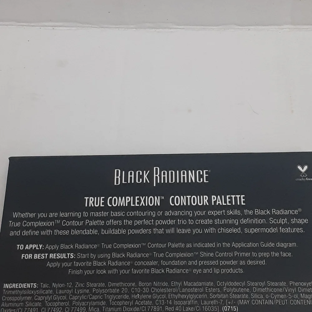 Black Radiance True complexion Contour Palette & baked blush New